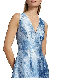 Rori Floral Sleeveless Gown