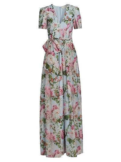 Bronwyn Floral Gown