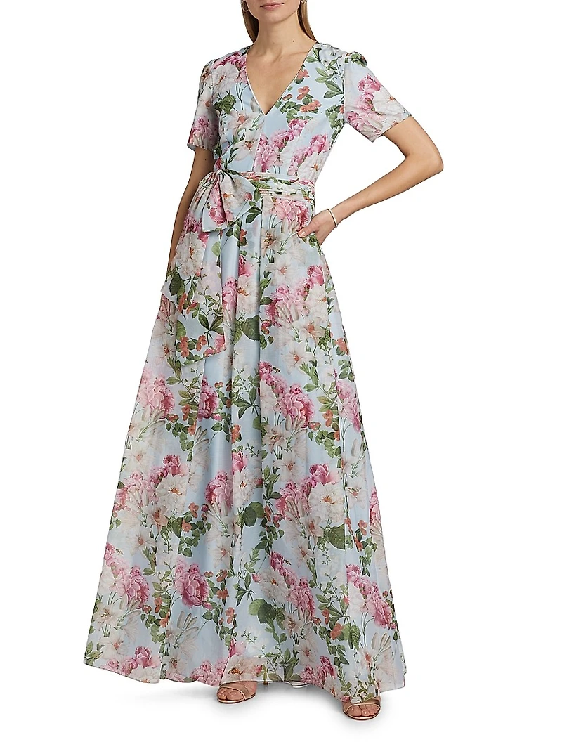 Bronwyn Floral Gown