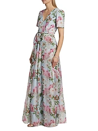 Bronwyn Floral Gown