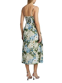 Pru Floral Midi-Dress