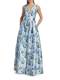Brooke Floral Ballgown