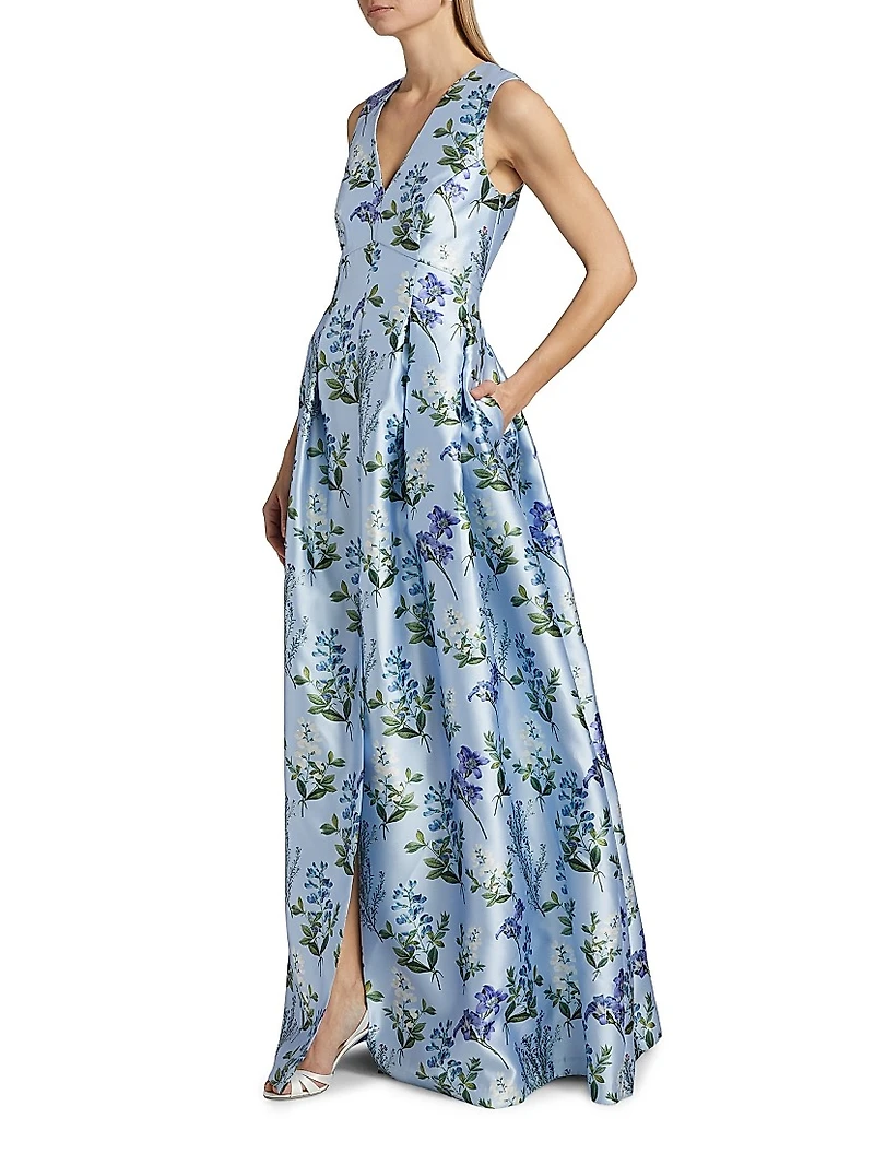 Brooke Floral Ballgown