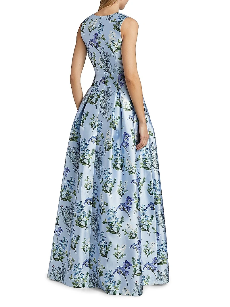 Brooke Floral Ballgown