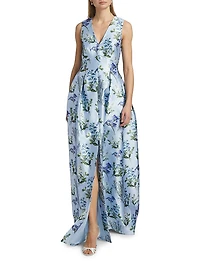 Brooke Floral Ballgown