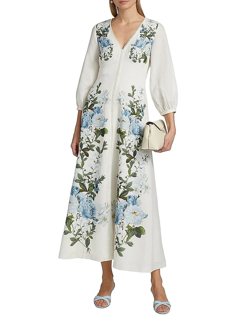 Varenna Floral Maxi Dress