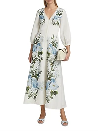 Varenna Floral Maxi Dress