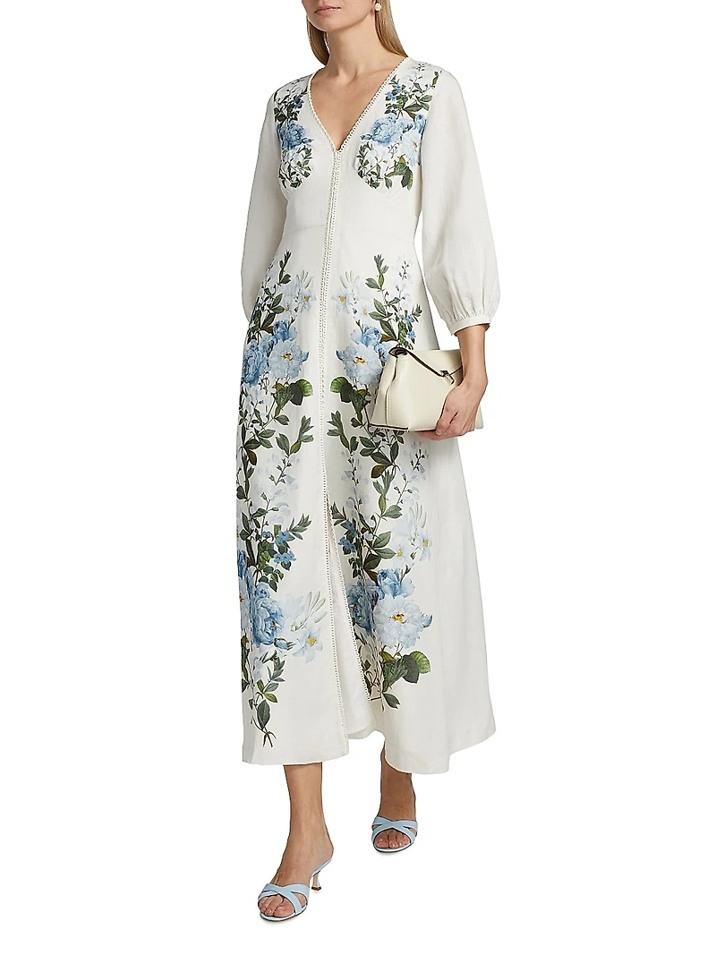 Varenna Floral Maxi Dress