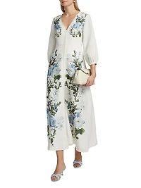 Varenna Floral Maxi Dress