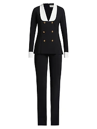 Beeta Bic Jersey V-neck Jumpsuit