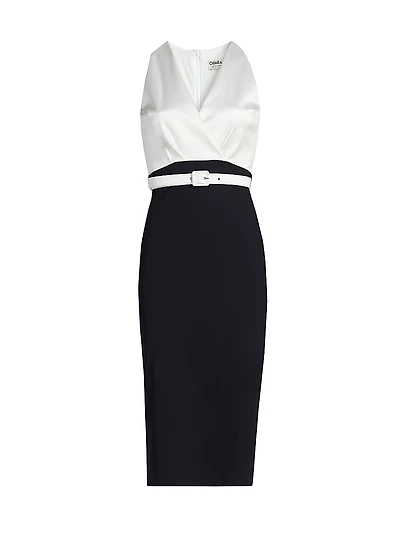 Rona Two-Tone Cocktail Dress