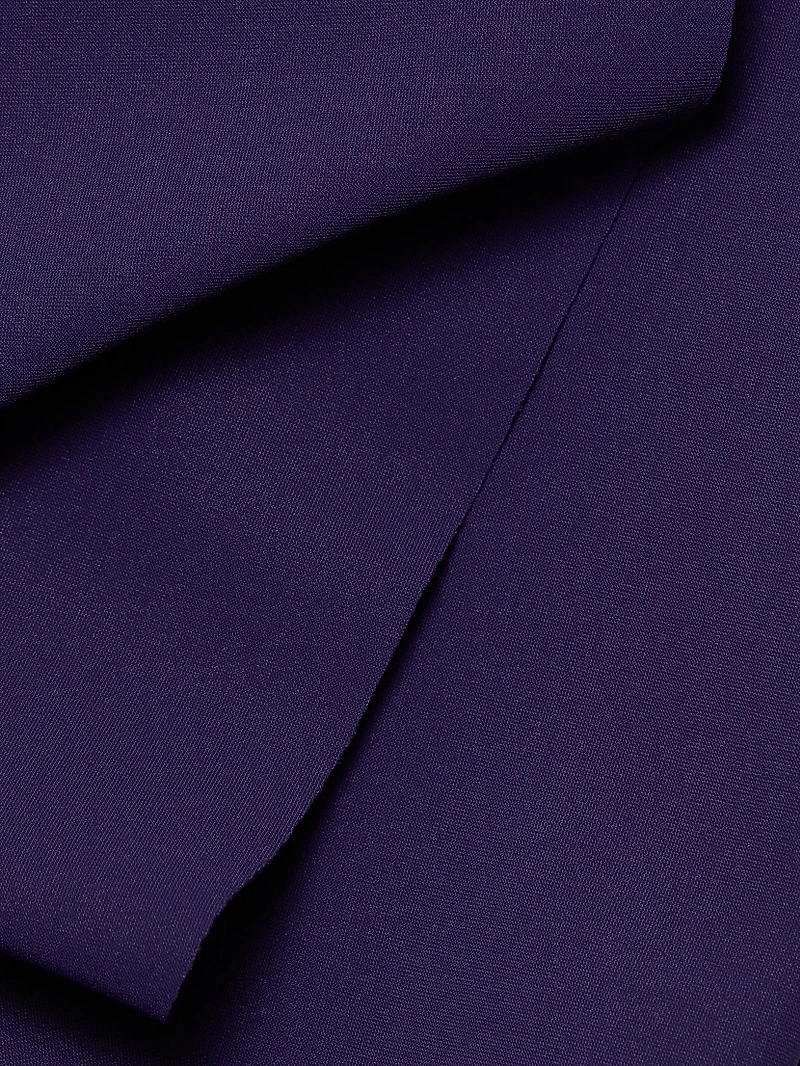 Senna Embellished Ruched Sleeveless Midi-Dress