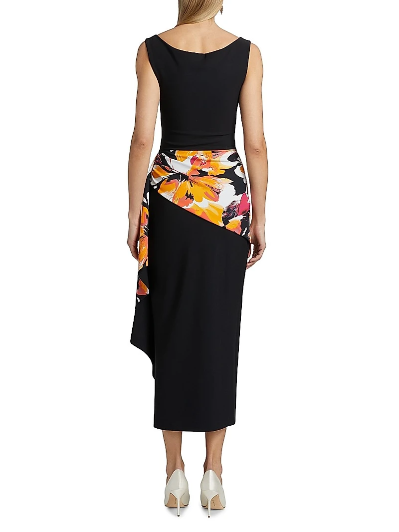 Airose Printed Sheath Dress