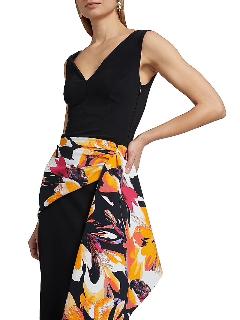 Airose Printed Sheath Dress