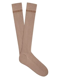 Cotton and Cashmere Blend Socks