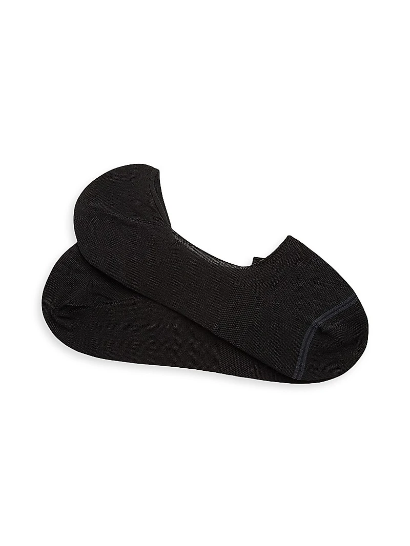No-Show Cotton Blend Socks
