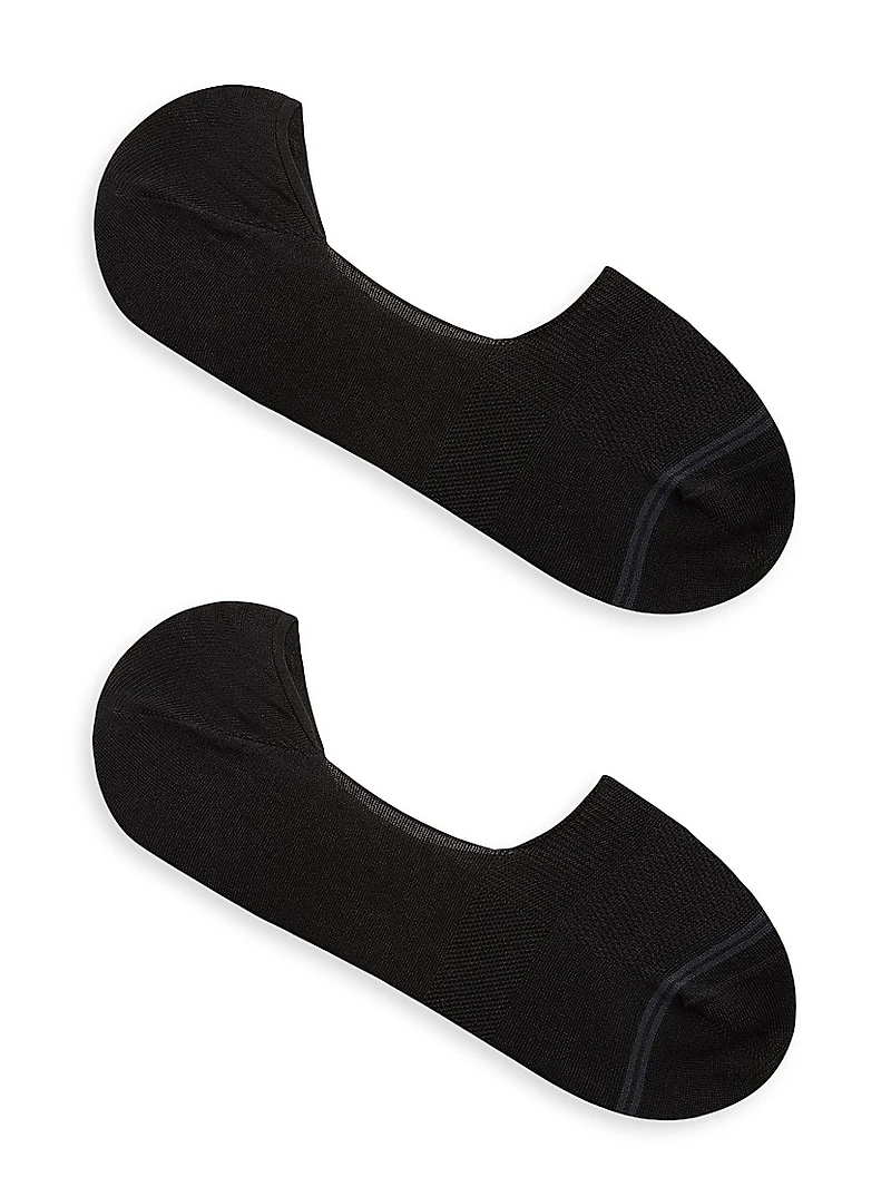 No-Show Cotton Blend Socks