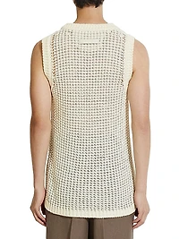 Cotton and Linen Vest