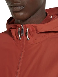 Nylon and Cotton Blouson Jacket