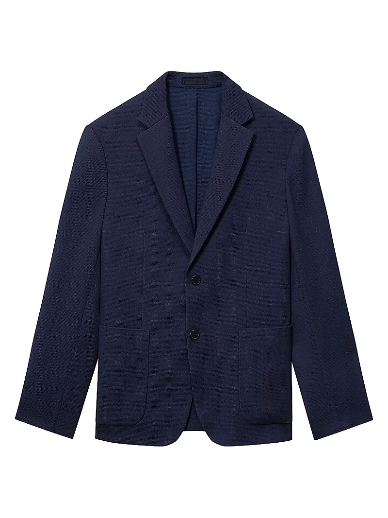 Clinton Wool-Blend Single-Breasted Blazer