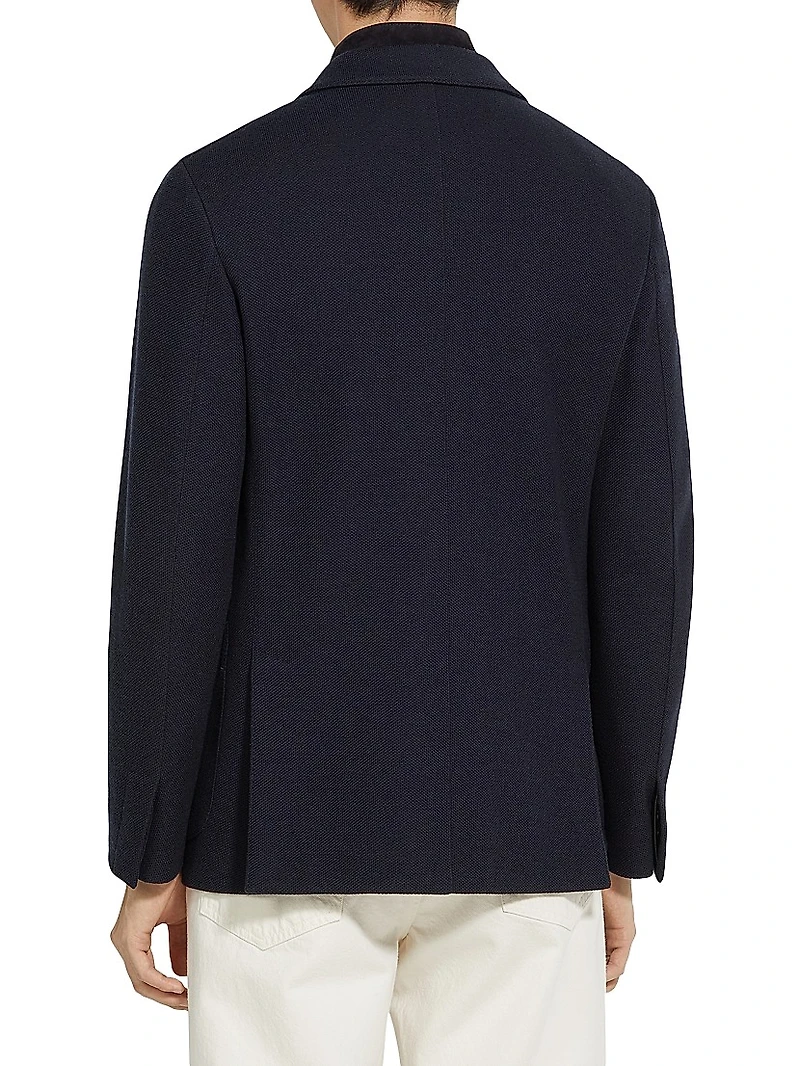 High Performance Jersey Wool and Cotton Jacket