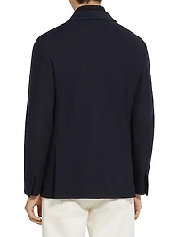 High Performance Jersey Wool and Cotton Jacket