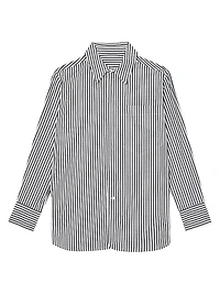 Cotton Striped Button-Front Shirt