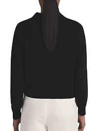 Tatum Collared Wool Cardigan