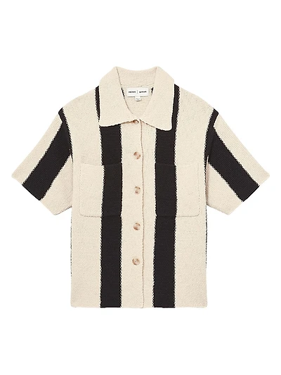 Clive Striped Knit Shirt