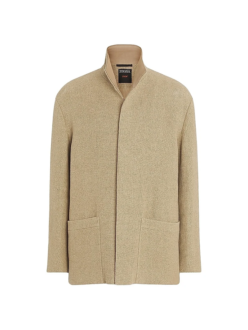 Linen Chore Jacket