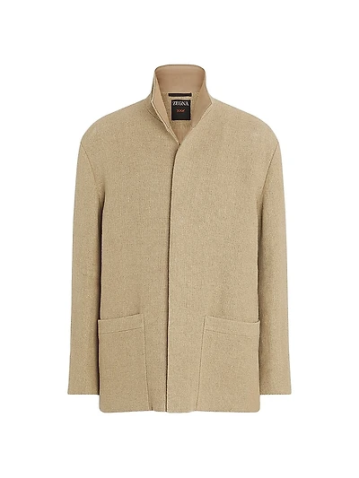 Linen Chore Jacket