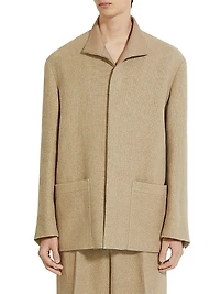 Linen Chore Jacket