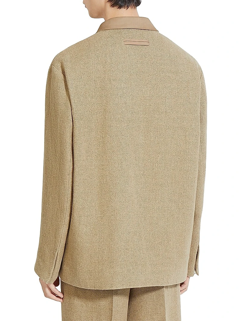 Linen Chore Jacket