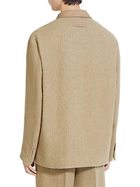 Linen Chore Jacket