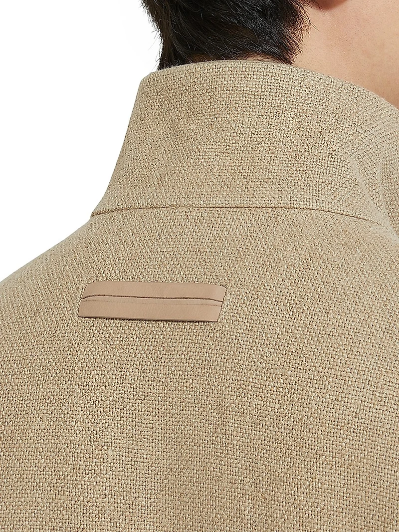 Linen Chore Jacket