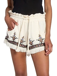 Kriss Embroidered Shorts