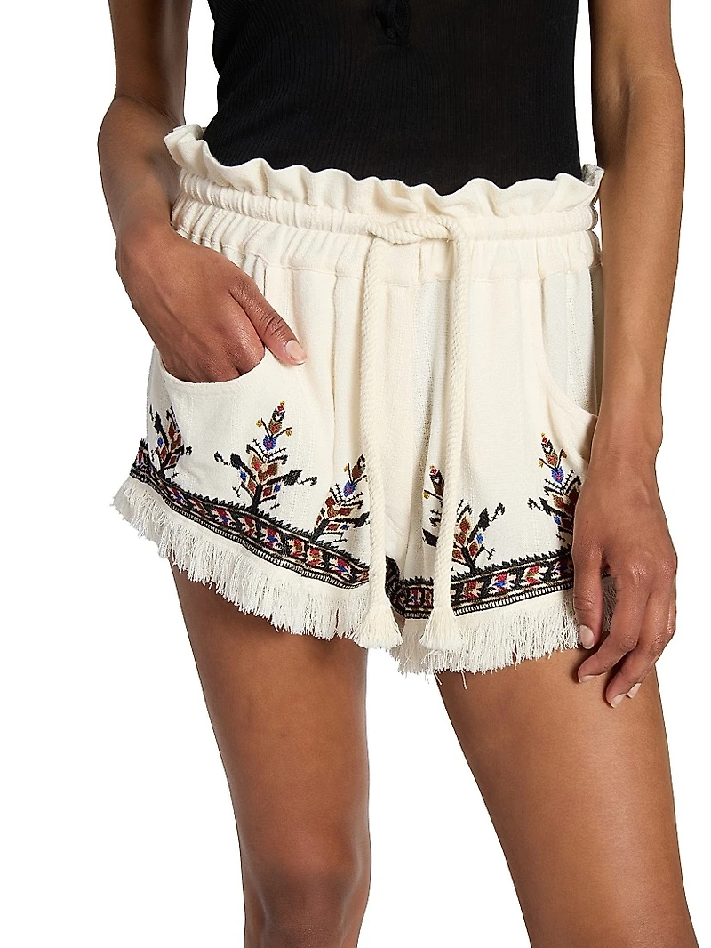 Kriss Embroidered Shorts