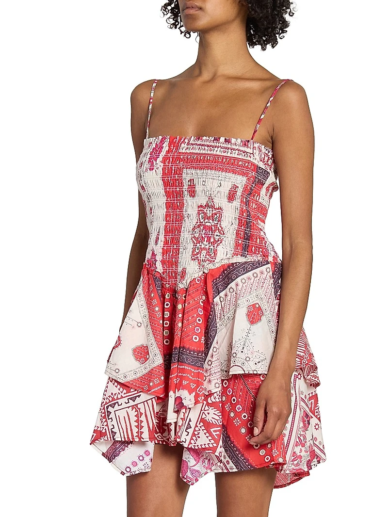 Anka Cotton Minidress