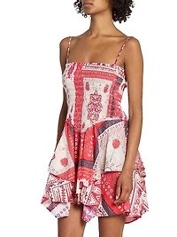 Anka Cotton Minidress