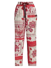 Fedora Bandana Voile Pants