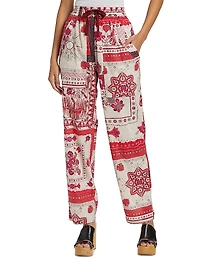 Fedora Bandana Voile Pants