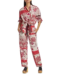 Fedora Bandana Voile Pants