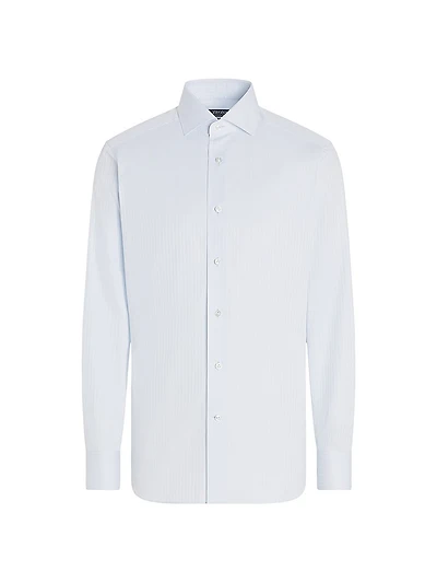 Structured Striped Centoventimila Cotton Shirt