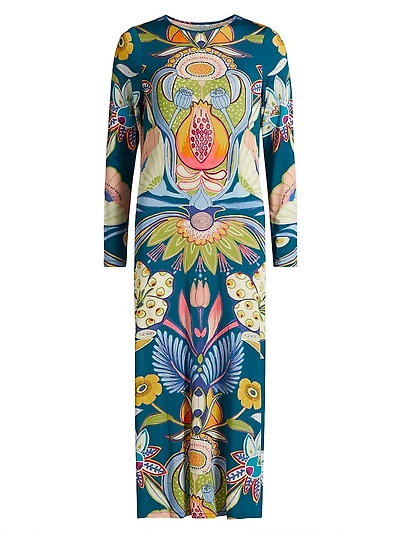 Vaughn Botanical T-Shirt Dress