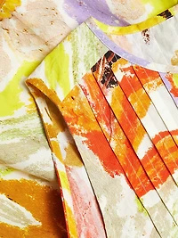 Letta Floral Pleated Top