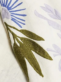 Chandler Embroidered Floral Midi-Skirt