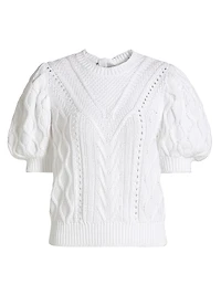 Sammie Short-Sleeve Sweater