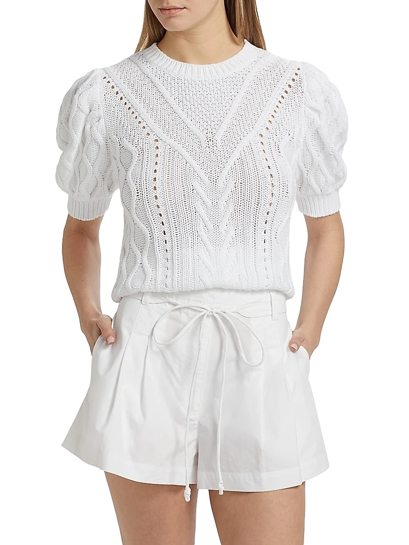 Sammie Short-Sleeve Sweater