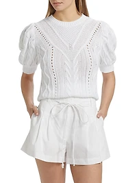 Sammie Short-Sleeve Sweater