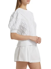 Sammie Short-Sleeve Sweater